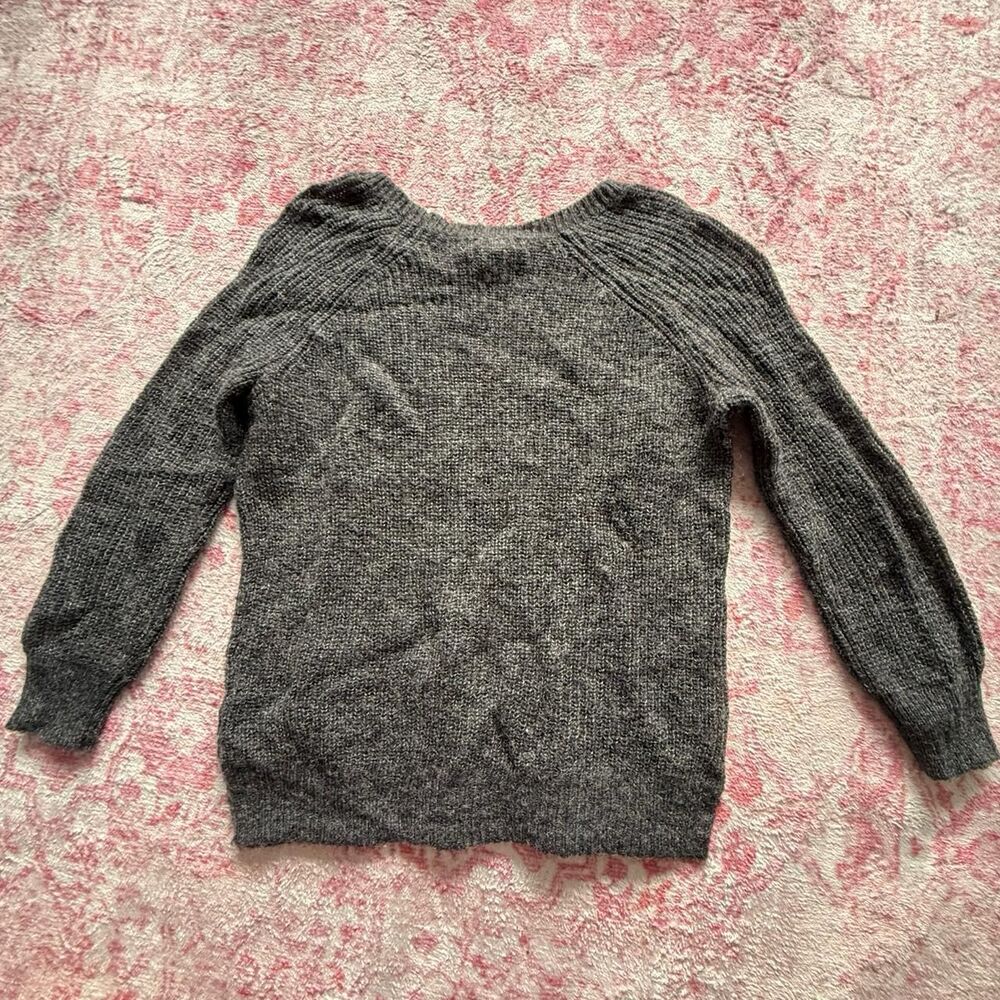 Old-navy Women's Grey and Brown Jumper - Picture 4 of 4